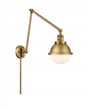  238-BB-HFS-61-BB - Hampden - 1 Light - 7 inch - Brushed Brass - Swing Arm