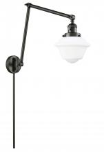  238-OB-G531 - Oxford - 1 Light - 8 inch - Oil Rubbed Bronze - Swing Arm