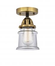 Innovations Lighting 288-1C-BAB-G182S - Canton - 1 Light - 5 inch - Black Antique Brass - Semi-Flush Mount