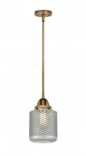 Innovations Lighting 288-1S-BB-G262 - Stanton - 1 Light - 6 inch - Brushed Brass - Cord hung - Mini Pendant