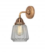  288-1W-AC-G142 - Chatham - 1 Light - 7 inch - Antique Copper - Sconce