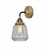 Innovations Lighting 288-1W-BAB-G142 - Chatham - 1 Light - 7 inch - Black Antique Brass - Sconce