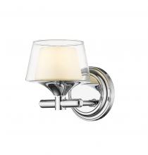  311-1W-PC-CLW - Laguna - 1 Light - 6 inch - Polished Chrome - Bath Vanity Light