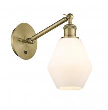  317-1W-AB-G651-6 - Cindyrella - 1 Light - 6 inch - Antique Brass - Sconce