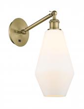  317-1W-AB-G651-7 - Cindyrella - 1 Light - 7 inch - Antique Brass - Sconce