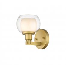 Innovations Lighting 330-1W-SG-CLW - Cairo - 1 Light - 5 inch - Satin Gold - Bath Vanity Light