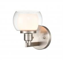 Innovations Lighting 330-1W-SN-CLW - Cairo - 1 Light - 5 inch - Satin Nickel - Bath Vanity Light