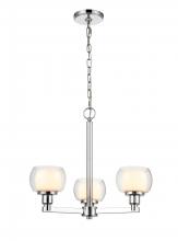 Innovations Lighting 330-3CR-PC-CLW - Cairo - 3 Light - 20 inch - Polished Chrome - Chain Hung - Pendant