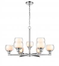 Innovations Lighting 330-9CR-PC-CLW - Cairo - 9 Light - 30 inch - Polished Chrome - Chain Hung - Chandelier