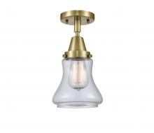 Innovations Lighting 447-1C-AB-G192 - Bellmont - 1 Light - 6 inch - Antique Brass - Flush Mount
