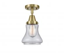 Innovations Lighting 447-1C-AB-G194 - Bellmont - 1 Light - 6 inch - Antique Brass - Flush Mount