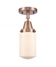  447-1C-AC-G311 - Dover - 1 Light - 5 inch - Antique Copper - Flush Mount