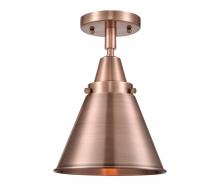 Innovations Lighting 447-1C-AC-M13-AC - Appalachian - 1 Light - 8 inch - Antique Copper - Flush Mount
