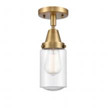 Innovations Lighting 447-1C-BB-G314 - Dover - 1 Light - 5 inch - Brushed Brass - Flush Mount
