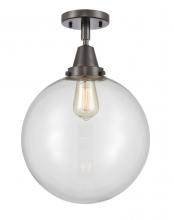 Innovations Lighting 447-1C-OB-G202-12 - Beacon - 1 Light - 12 inch - Oil Rubbed Bronze - Flush Mount