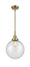 Innovations Lighting 447-1S-AB-G204-10 - Beacon - 1 Light - 10 inch - Antique Brass - Mini Pendant