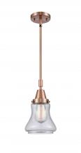  447-1S-AC-G194 - Bellmont - 1 Light - 7 inch - Antique Copper - Mini Pendant