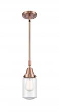 Innovations Lighting 447-1S-AC-G314 - Dover - 1 Light - 5 inch - Antique Copper - Mini Pendant