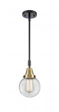Innovations Lighting 447-1S-BAB-G202-6 - Beacon - 1 Light - 6 inch - Black Antique Brass - Mini Pendant