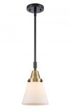 Innovations Lighting 447-1S-BAB-G61 - Cone - 1 Light - 6 inch - Black Antique Brass - Mini Pendant