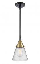 Innovations Lighting 447-1S-BAB-G64 - Cone - 1 Light - 6 inch - Black Antique Brass - Mini Pendant