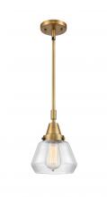 Innovations Lighting 447-1S-BB-G172 - Fulton - 1 Light - 7 inch - Brushed Brass - Mini Pendant