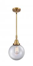 Innovations Lighting 447-1S-BB-G202-8 - Beacon - 1 Light - 8 inch - Brushed Brass - Mini Pendant