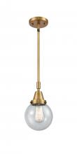 Innovations Lighting 447-1S-BB-G204-6 - Beacon - 1 Light - 6 inch - Brushed Brass - Mini Pendant