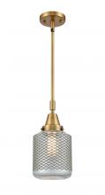 Innovations Lighting 447-1S-BB-G262 - Stanton - 1 Light - 6 inch - Brushed Brass - Mini Pendant