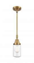 Innovations Lighting 447-1S-BB-G312 - Dover - 1 Light - 5 inch - Brushed Brass - Mini Pendant