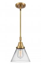 Innovations Lighting 447-1S-BB-G42 - Cone - 1 Light - 8 inch - Brushed Brass - Mini Pendant