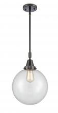 Innovations Lighting 447-1S-BK-G202-10 - Beacon - 1 Light - 10 inch - Matte Black - Mini Pendant