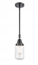 Innovations Lighting 447-1S-BK-G312 - Dover - 1 Light - 5 inch - Matte Black - Mini Pendant