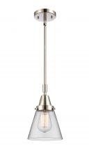 Innovations Lighting 447-1S-PN-G62 - Cone - 1 Light - 6 inch - Polished Nickel - Mini Pendant