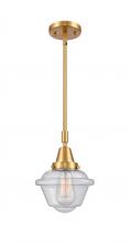 Innovations Lighting 447-1S-SG-G534 - Oxford - 1 Light - 8 inch - Satin Gold - Mini Pendant