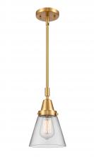 Innovations Lighting 447-1S-SG-G62 - Cone - 1 Light - 6 inch - Satin Gold - Mini Pendant