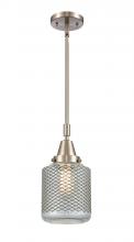 Innovations Lighting 447-1S-SN-G262 - Stanton - 1 Light - 6 inch - Brushed Satin Nickel - Mini Pendant
