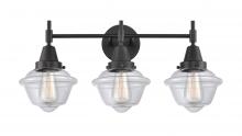 Innovations Lighting 447-3W-BK-G532 - Oxford - 3 Light - 26 inch - Matte Black - Bath Vanity Light