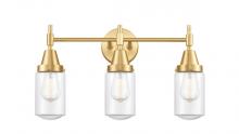 Innovations Lighting 447-3W-SG-G312 - Dover - 3 Light - 23 inch - Satin Gold - Bath Vanity Light