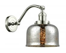  515-1W-PN-G78 - Bell - 1 Light - 8 inch - Polished Nickel - Sconce