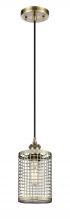 Innovations Lighting 516-1P-AB-M18-AB - Nestbrook - 1 Light - 5 inch - Antique Brass - Multi Pendant