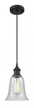  516-1P-OB-G2812-LED - Hanover - 1 Light - 6 inch - Oil Rubbed Bronze - Cord hung - Mini Pendant