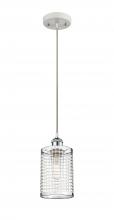  516-1P-WPC-M18-PC - Nestbrook - 1 Light - 5 inch - White Polished Chrome - Mini Pendant