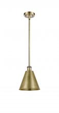  516-1S-AB-MBC-8-AB-LED - Berkshire - 1 Light - 8 inch - Antique Brass - Pendant