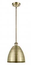Innovations Lighting 516-1S-AB-MBD-9-AB - Bristol - 1 Light - 9 inch - Antique Brass - Pendant