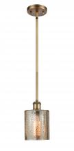  516-1S-BB-G116-LED - Cobbleskill - 1 Light - 5 inch - Brushed Brass - Mini Pendant