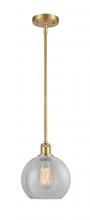 Innovations Lighting 516-1S-SG-G125-8 - Athens - 1 Light - 8 inch - Satin Gold - Mini Pendant