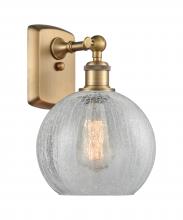 Innovations Lighting 516-1W-BB-G125-8 - Athens - 1 Light - 8 inch - Brushed Brass - Sconce