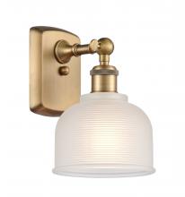  516-1W-BB-G411 - Dayton - 1 Light - 6 inch - Brushed Brass - Sconce