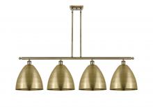  516-4I-AB-MBD-12-AB - Bristol - 4 Light - 50 inch - Antique Brass - Cord hung - Island Light